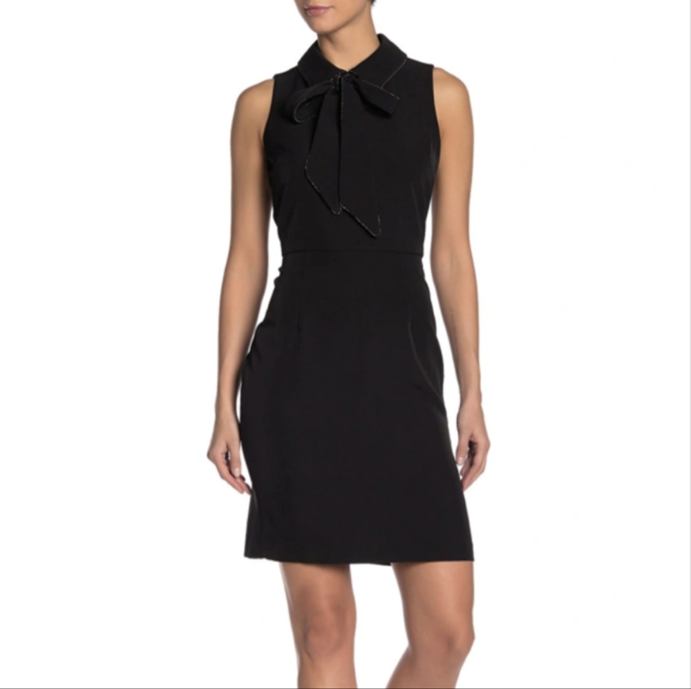 Tahari collared, sleeveless, knee-length sheath dress NWT